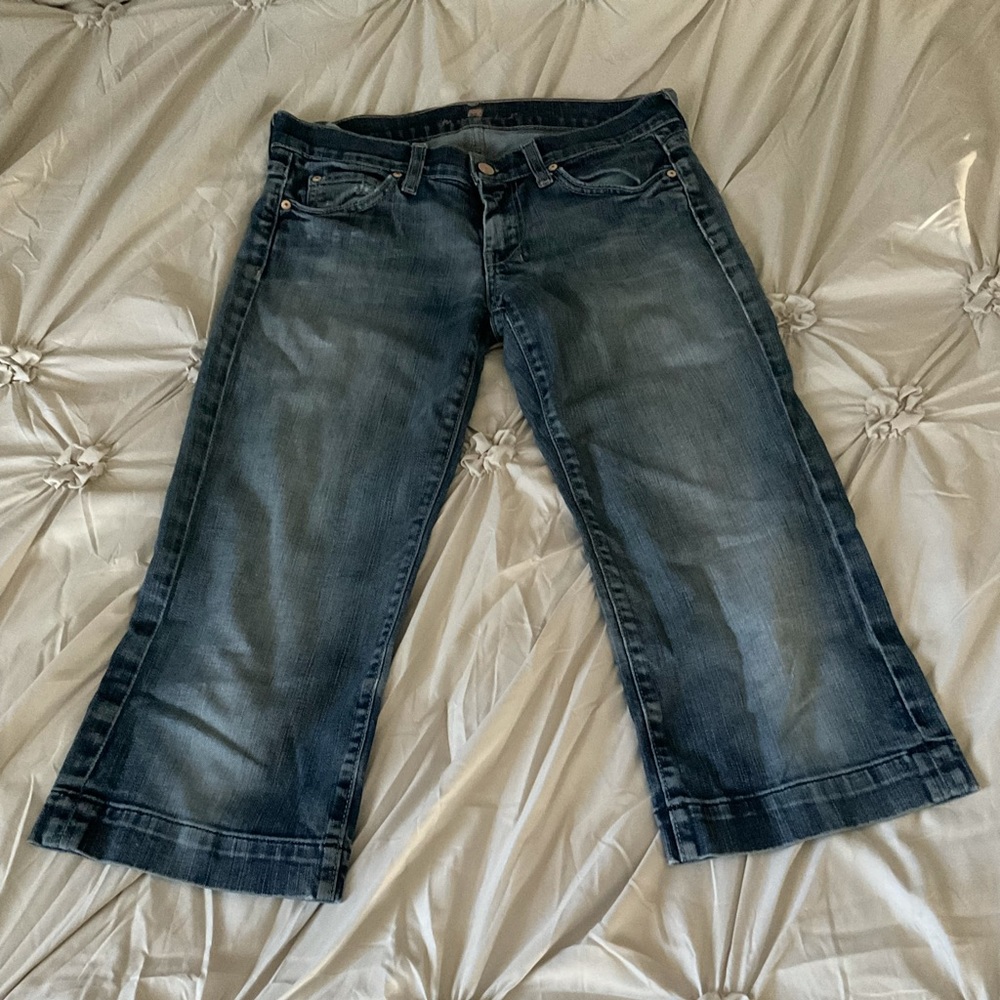 7 For All Mankind Dojo crop jeans